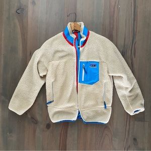 Retro-X Vintage Patagonia fleece Sherpa zip up jacket S